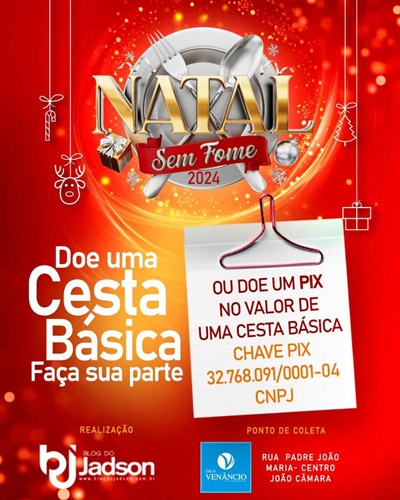 NATAL SEM FOME 2024