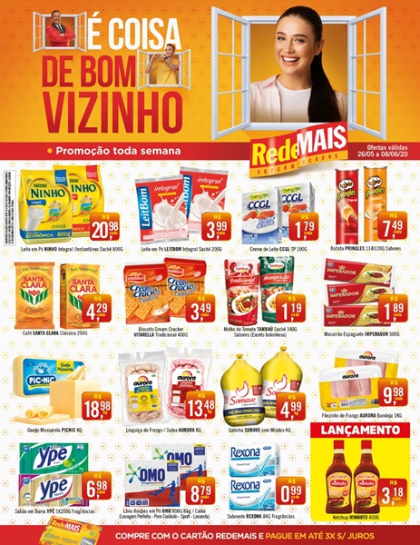 João Câmara: �? coisa de Bom Vizinho, Promoção Toda Semana! Confira as  ofertas do Supermercado Rede Mais! Ofertas Válidas de 26/05 a 08/06. - Blog  do Jadson Nascimento